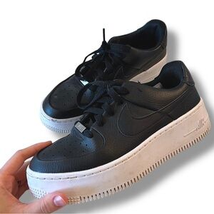 Nike Air Force 1 Sage Low platform sneakers